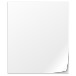 File Blank Icon 256x256 png
